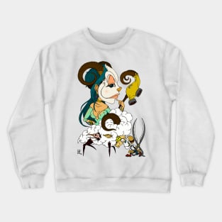 aries the sheap t-shirt Crewneck Sweatshirt